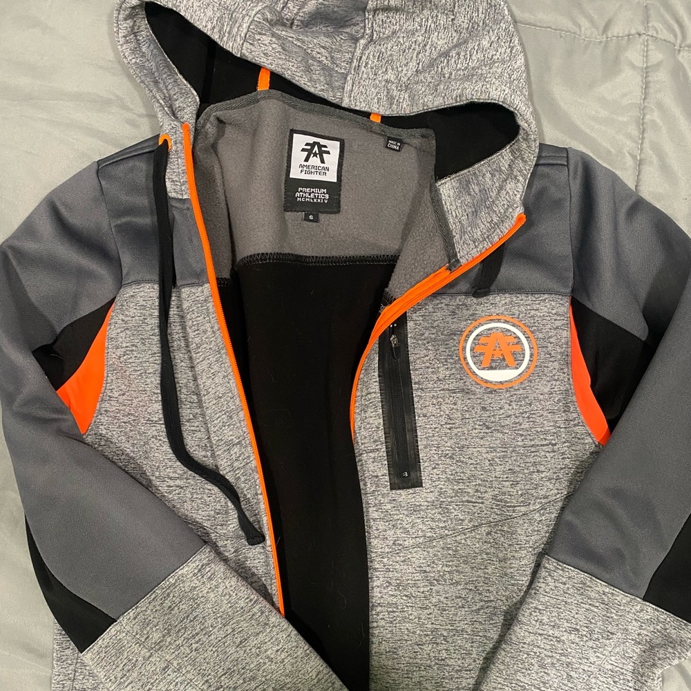 Men’s American Fighter zip up hoodie